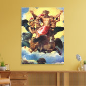 Toile La Vision d'Ézéchiel, peinture de Raphaël, (Insitu(Salon))