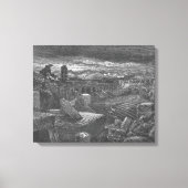 Toile La vision d'Isaïe sur la destruction (Recto)