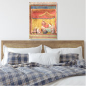Toile La vision du pape Grégoire IX 1297-99 (Insitu(Chambre))