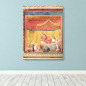 Toile La vision du pape Grégoire IX 1297-99 (Insitu (Plancher de Bois))