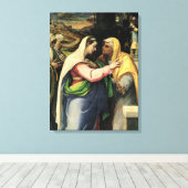 Toile La Visitation, 1519 (Insitu (Plancher de Bois))