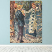 Toile La voilure de Pierre-Auguste Renoir (1876) (Insitu (Plancher de Bois))