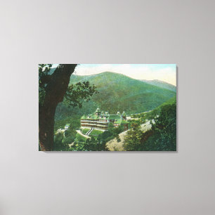 Toile La vue aérienne de Witter jaillit extérieur