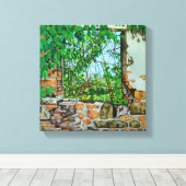 Toile La vue de Lizard 2008 (Insitu (Plancher de Bois))