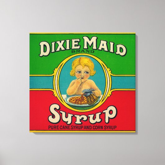 Toile Label Dixie Maid SiropCairo, GA (Recto)