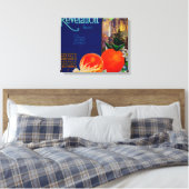 Toile Label orange de la révélationNaranjo, CA (Insitu(Chambre))