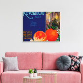 Toile Label orange de la révélationNaranjo, CA (Insitu(Salon))