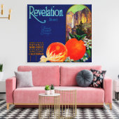 Toile Label orange de la révélationNaranjo, CA (Insitu(Salon))