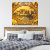 Toile Label orange KenilworthRiverside, CA (Insitu(Chambre))