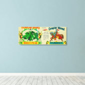 Toile Label Templar PeasGrand Rapids, MI (Insitu (Plancher de Bois))