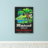 Toile Label Vieux MuscatEurope (Insitu (Plancher de Bois))