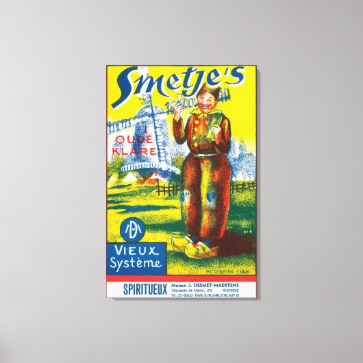 Toile Label Vin de SmetjeEurope (Recto)