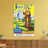 Toile Label Vin de SmetjeEurope (Insitu(Salon))