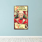 Toile Label Vin Vieux SystemeEurope (Insitu (Plancher de Bois))