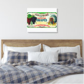 Toile LabelHector de raisin Sagamore, NY (Insitu(Chambre))
