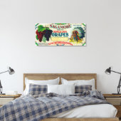 Toile LabelHector de raisin Sagamore, NY (Insitu(Chambre))