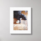 Toile Laboratoire De Chocolat Avec Photo D'Os (Recto)