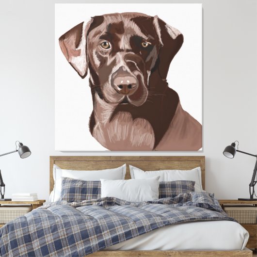 Toile Labrador Brown (Insitu(Chambre))