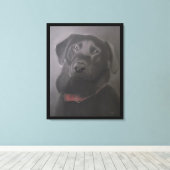 Toile Labrador Retriever Love 24"x30" (Insitu (Plancher de Bois))