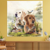 Toile Labrador Retrivers avec faisan, Art (Insitu(Salon))