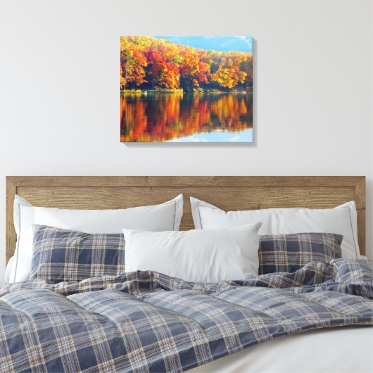 Toile Lac d'automne (Insitu(Chambre))