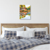 Toile Lac d'automne (Insitu(Chambre))