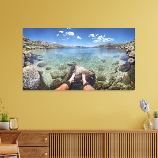 Toile Lac de Désolation - Sierra (Insitu(Salon))