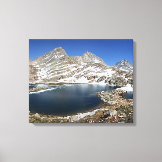 Toile Lac de l'ours noir - Sierra (Recto)