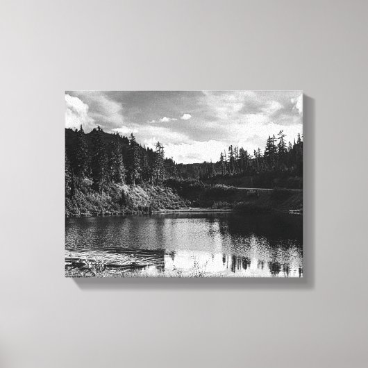 Toile Lac de montagne (Recto)