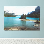 Toile Lac de montagne (Insitu (Plancher de Bois))