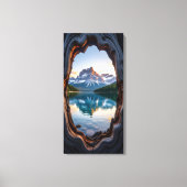 Toile Lac de montagne (Recto)