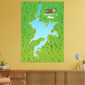 Toile Lac de Poyang (Insitu(Salon))