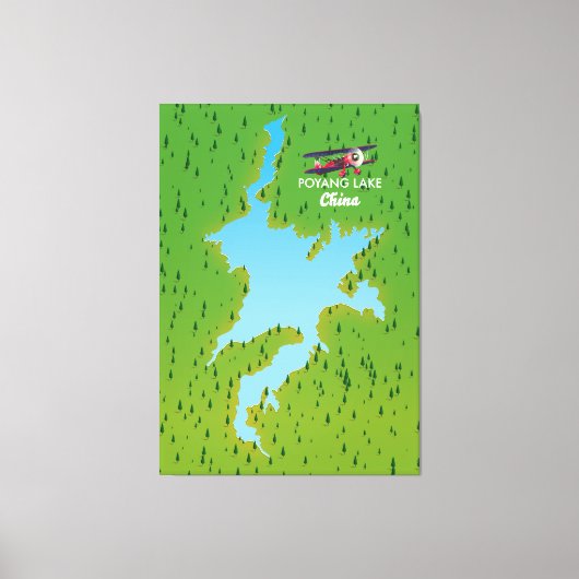 Toile Lac de Poyang (Recto)