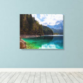 Toile Lac de Tovel (Insitu (Plancher de Bois))