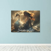 TOILE LAC DES CYGNES - BALLET & DANSE - (Insitu (Plancher de Bois))