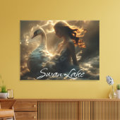 TOILE LAC DES CYGNES - BALLET & DANSE - (Insitu(Salon))