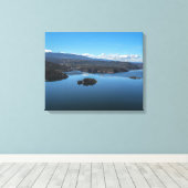 Toile Lac des gorges flamboyantes (Insitu (Plancher de Bois))