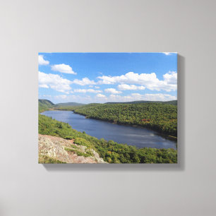 Toile Lac des nuages - La nature sauvage de la montagne
