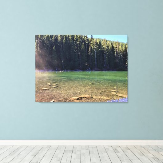 Toile Lac Devil (Insitu (Plancher de Bois))