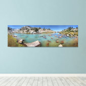 Toile Lac du col Donahue - Yosemite (Insitu (Plancher de Bois))