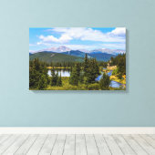 Toile Lac Echo, Colorado (Insitu (Plancher de Bois))