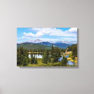 Toile Lac echo, le Colorado