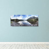 Toile Lac Elizabeth - Parc national des Glaciers (Insitu (Plancher de Bois))
