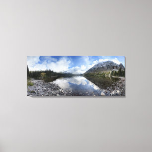Toile Lac Elizabeth - Parc national des Glaciers