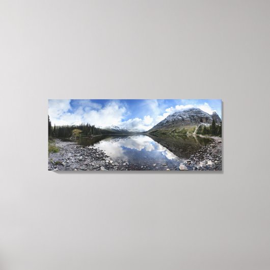 Toile Lac Elizabeth - Parc national des Glaciers (Recto)