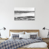 Toile Lac Elsinore, CA Ville aérienne et vue sur le lac (Insitu(Chambre))