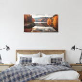 Toile Lac en automne (Insitu(Chambre))
