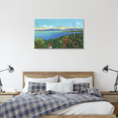 Toile Lac et Green Mountains (Insitu(Chambre))