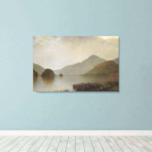 Toile Lac George (Insitu (Plancher de Bois))