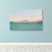 Toile Lac George, étude libre (Insitu (Plancher de Bois))